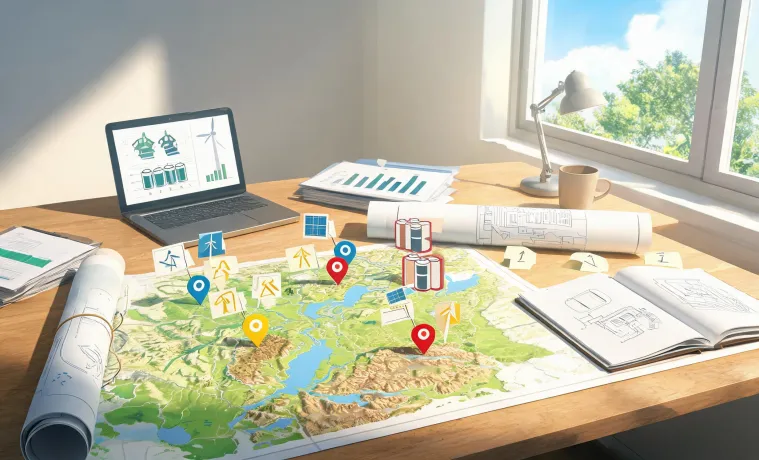 Energy project support and regional planning